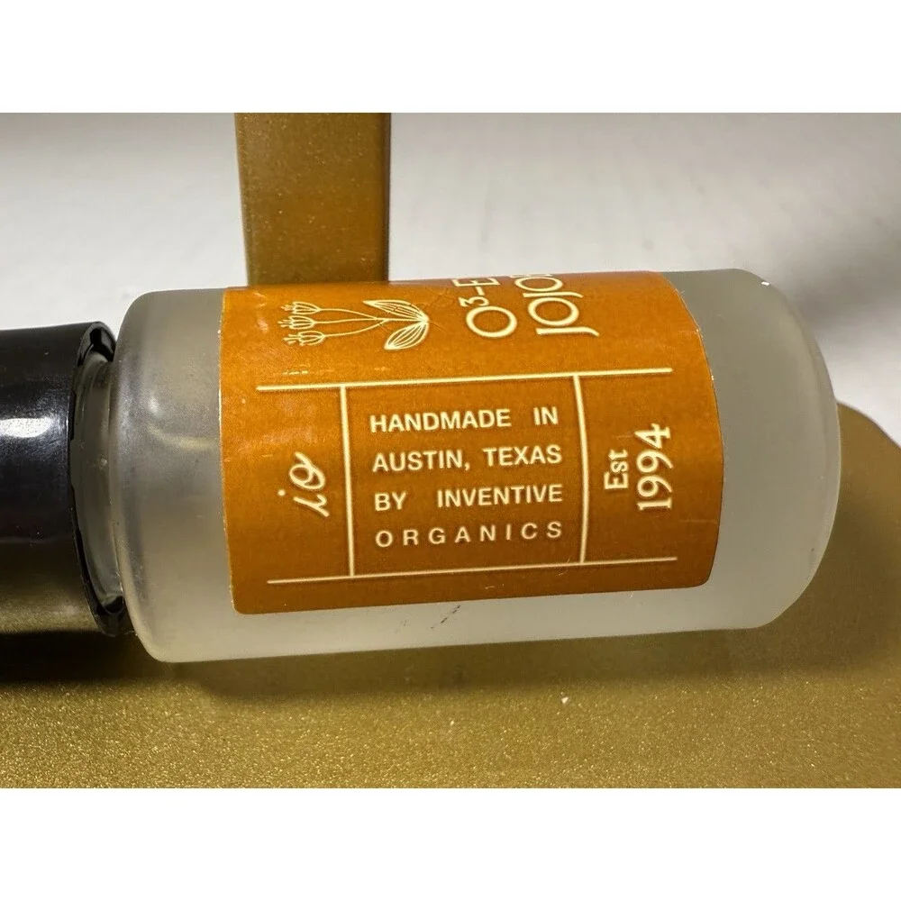 O3-Enriched Jojoba Oil Oxygen-Rich Treatment Oil‎ 0.5 Oz Organic New